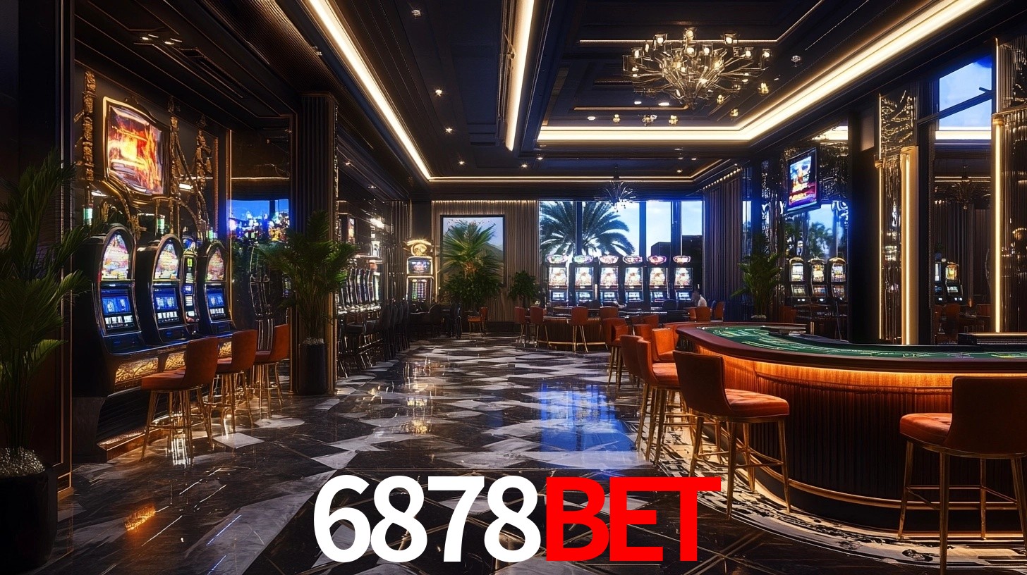 6878bet Logo - Bônus com Rollover Justo